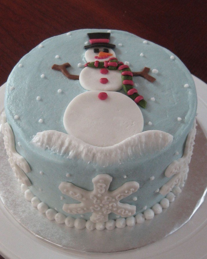 Snowman Cake Ideas for Christmas