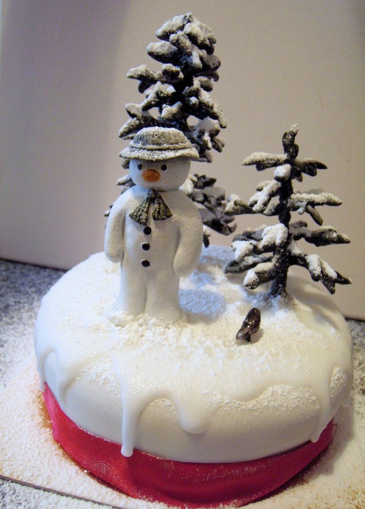 Snowman Cake Ideas for Christmas