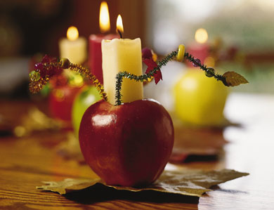 apple candle
